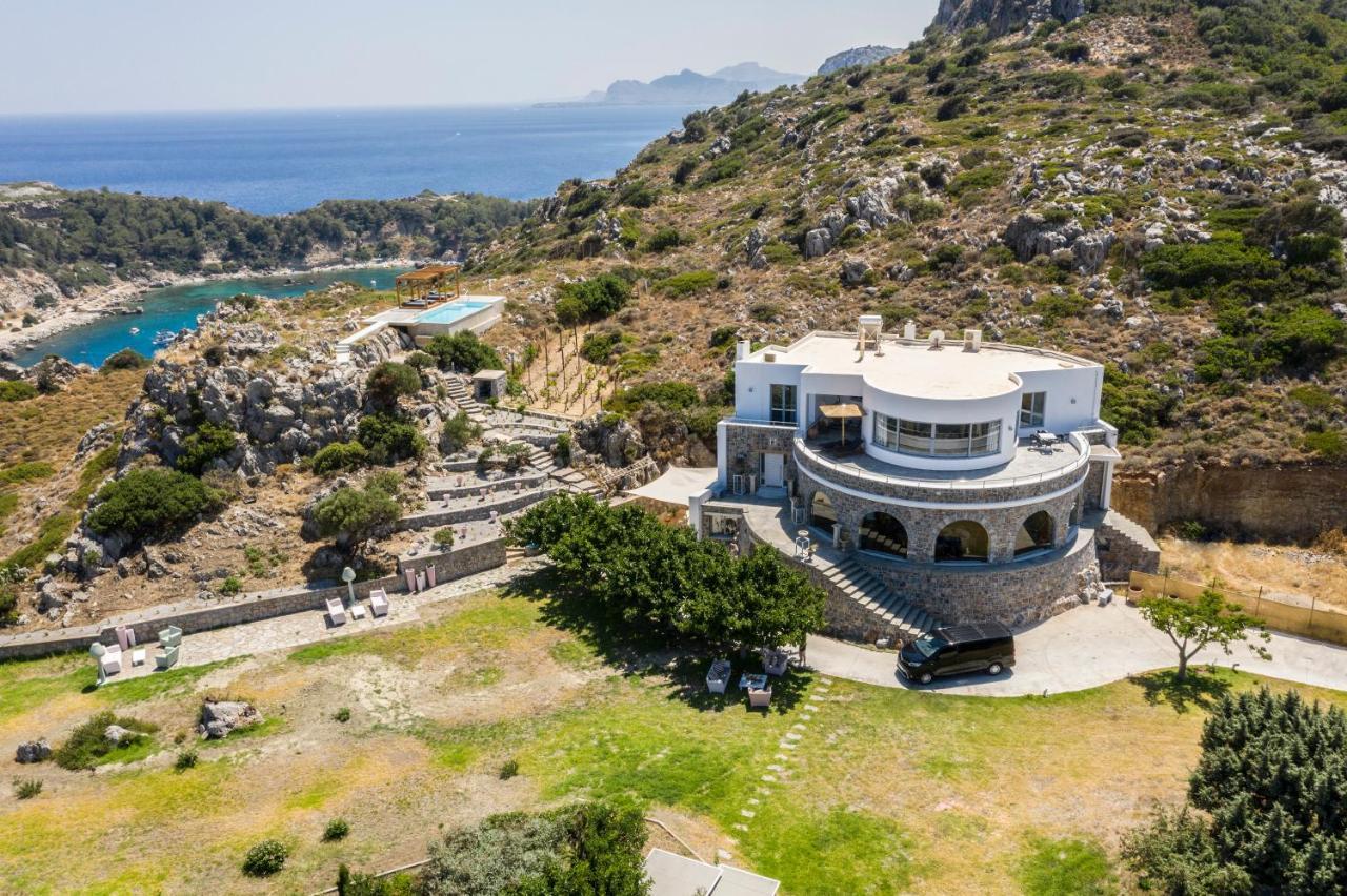 Pristine Seaview Villa , With 5-Star Resort Access Faliraki Dış mekan fotoğraf
