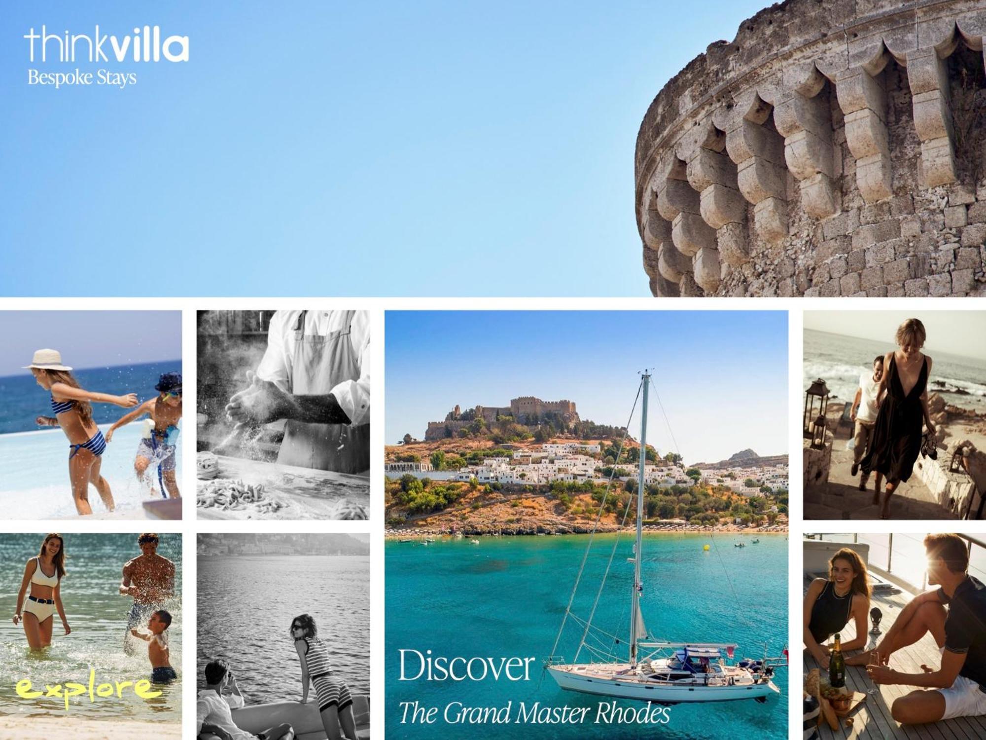 Pristine Seaview Villa , With 5-Star Resort Access Faliraki Dış mekan fotoğraf