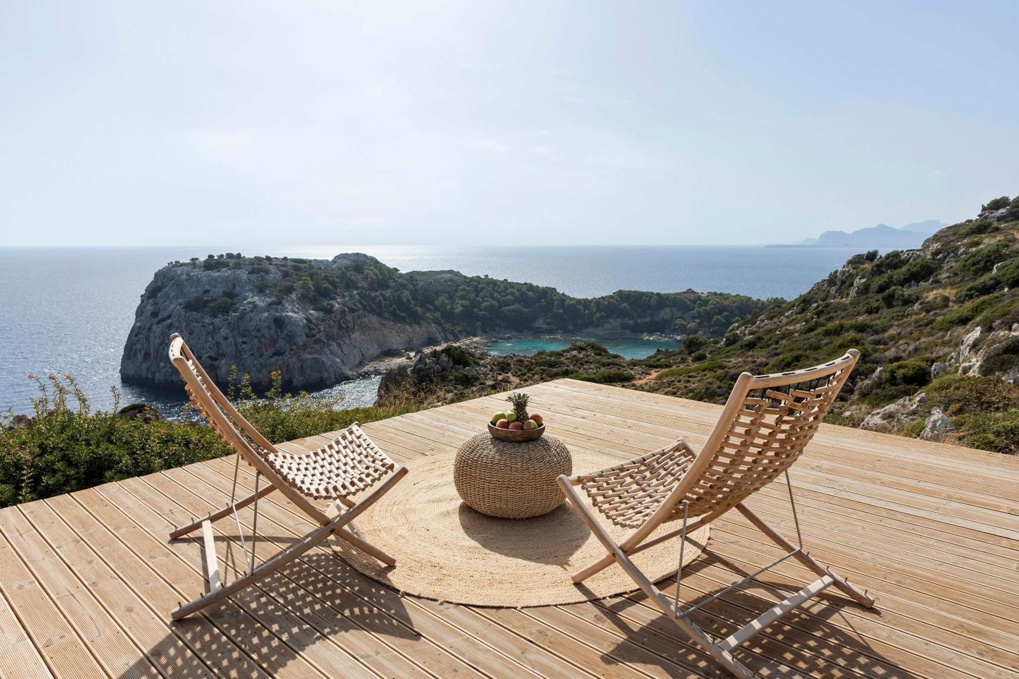 Pristine Seaview Villa , With 5-Star Resort Access Faliraki Dış mekan fotoğraf